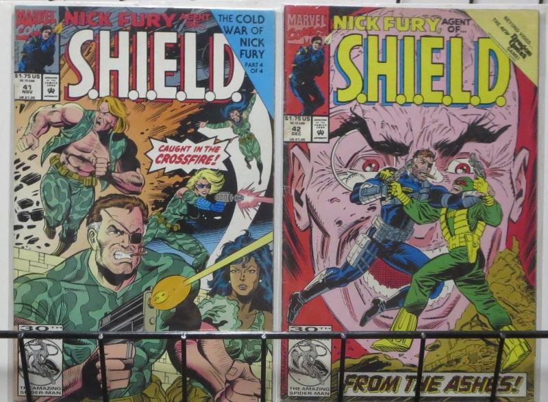 NICK FURY, AGENT OF SHIELD (1989) COLLECTION! 34 ISSUES! Avengers, Von Strucker