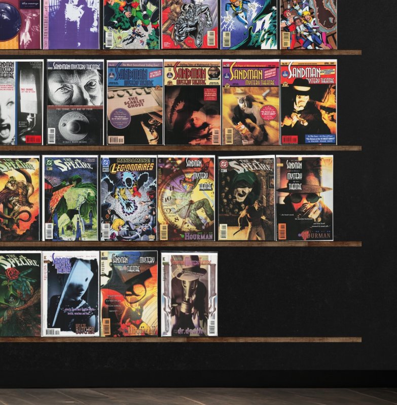 Huge Lot 150+ Comics with Sandman Mystery Theatre, Incredible Hulk & More!