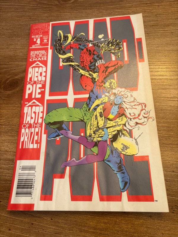 Deadpool # 4 VG A Circle Chase Limited Series Marvel Comic Book 1 J409