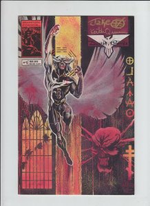 Death Shrike #1 FN+ signed by Keith Quinn Brainstorm Comics Allan Jacobsen COA 