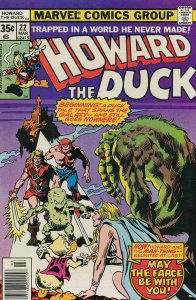 Howard the Duck (Vol. 1) #22 FN ; Marvel | Steve Gerber Man-Thing