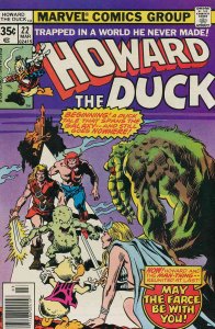 Howard the Duck (Vol. 1) #22 FN ; Marvel | Steve Gerber Man-Thing