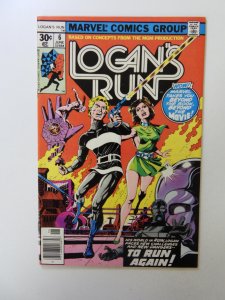 Logan's Run #6 1st solo Thanos story VF condition