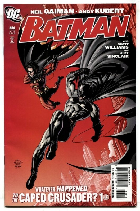 Batman #686 2009- Caped Crusader- RARE 3rd PRINT F/VF