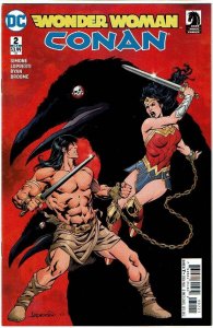 Wonder Woman/Conan #2 Variant Cover (2017) NM