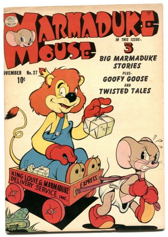 Marmaduke Mouse #27 1951- Golden Age Funny Animals VF-