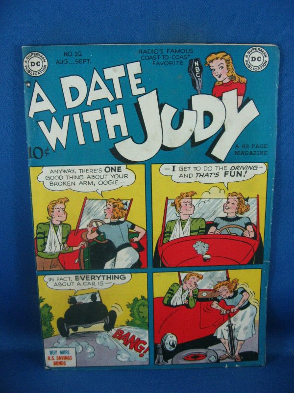 A DATE WITH JUDY 12 VG F   1949