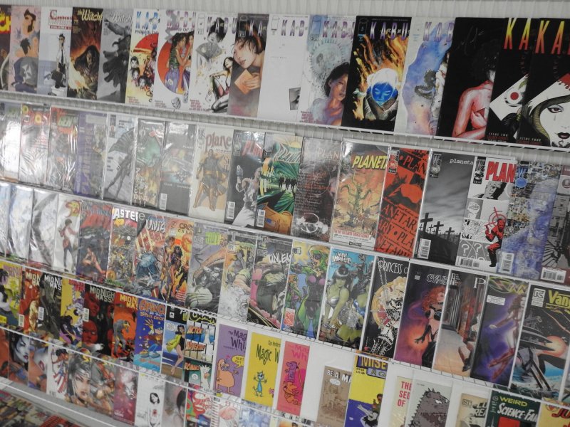 Huge Lot 150+ Comics W/ Kubuki, Shi, Charlie Chan+ Avg VF- Condition!!