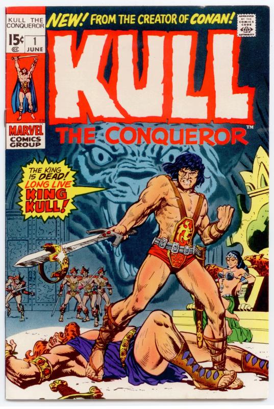 Kull the Conqueror #1 VF+ 8.5  1st full comic book app. of Kull