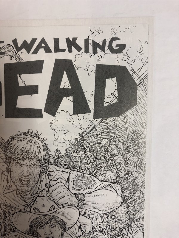 Walking Dead (2014) # 1 (NM) Escape Sketch SDCC Exclusive Sketch Gemini Ship
