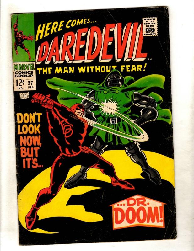 Daredevil # 37 FN Marvel Comic Book Spider-Man Defenders Avengers Hulk Thor FM4