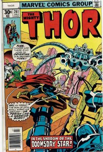 Thor #261 (1966 v1) Len Wein Walt Simonson VF