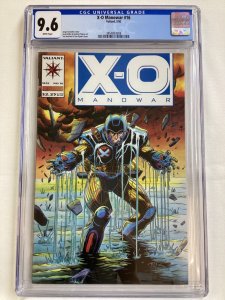 X-O Manowar #16 - CGC 9.6 - Valiant Comics - 1993 - Ted Halsted cover!