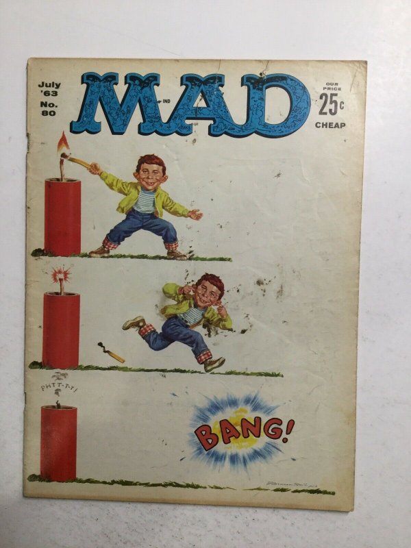 MAD July ‘63 No. 80 Magazine Good Gd 2.0 E.C. Publications