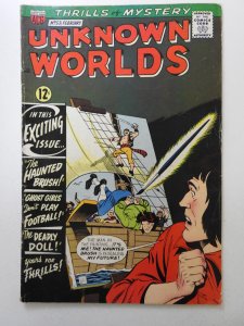 Unknown Worlds #53  (1967) The Haunted Brush! Sharp VG Condition!