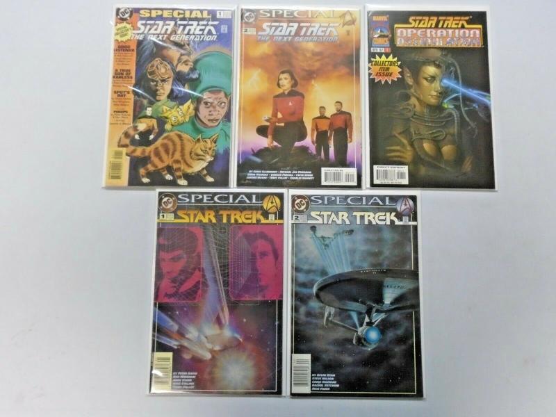 Star Trek Specials lot 10 different books 8.0 VF (years vary)