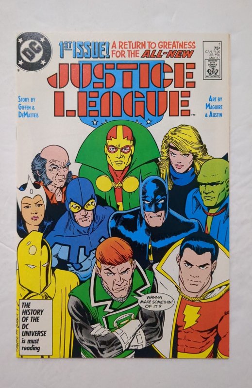 Justice League #1 (1987) NM- 9.2
