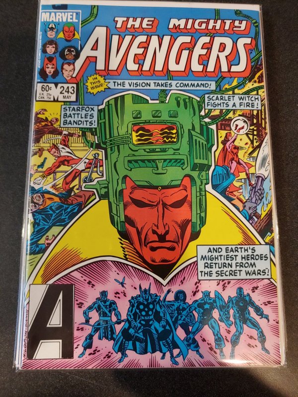 THE AVENGERS #243 BRONZE AGE CLASSIC VF/NM