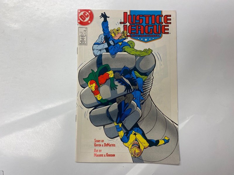 5 DC comic books Justice League International Special #1 2 #10 11 2 KM17