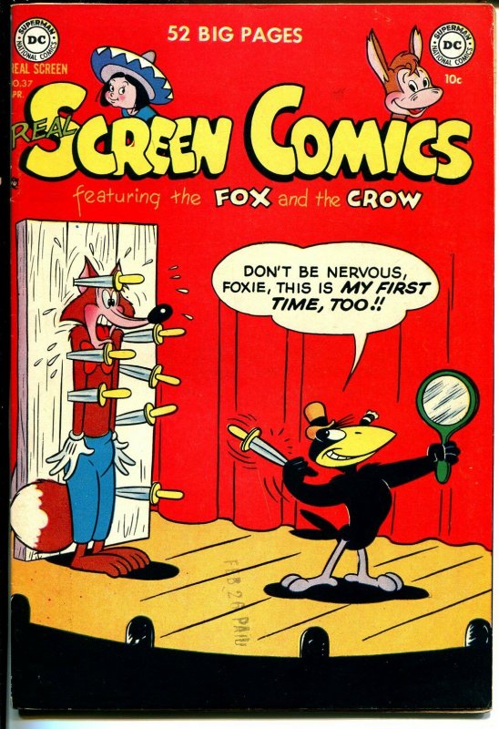 Real Screen Comics #37 1951-DC-Fox & Crow-high grade copy-VF-