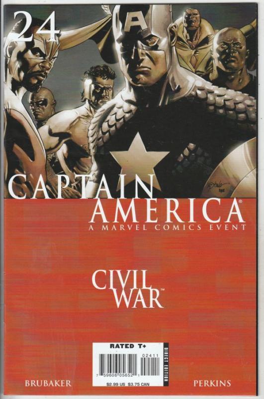 Captain America #24 (Dec-06) NM Super-High-Grade Captain America