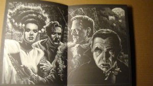 GERMAN EDITION - STRANGE PULP ART *VF+ 8.5* FRANKENSTEIN DRACULA WEREWOLF BRIDE