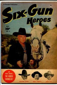 Six-Gun Heroes--#2--1950--COMIC BOOK--Fawcett--VG/FN