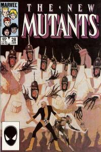 New Mutants (1983 series)  #28, NM (Stock photo)