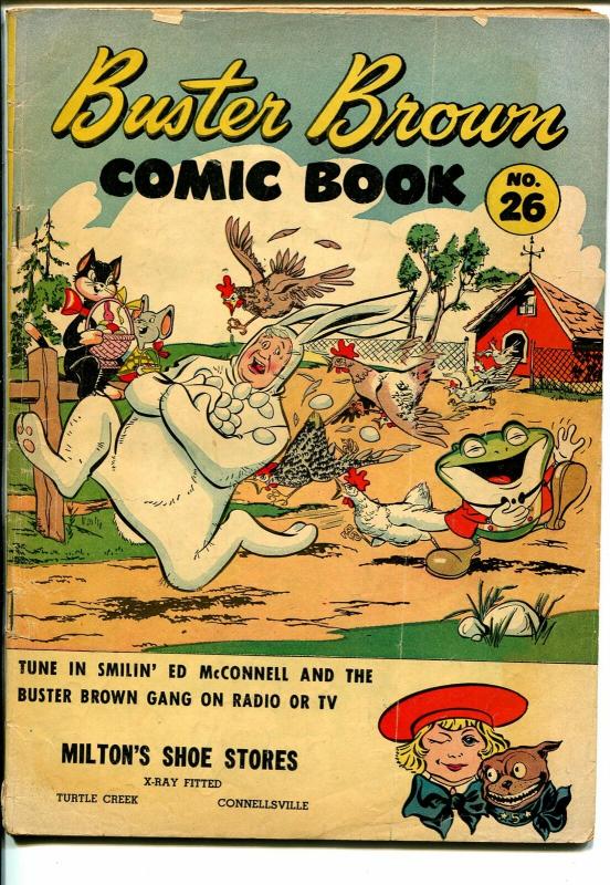 Buster Brown  #6 1940's-adventure-humor-VG