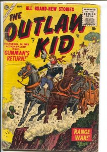 Outlaw Kid #7 1955-Marvel-Joe Maneely-Davy Berg-Doug Wildey-G