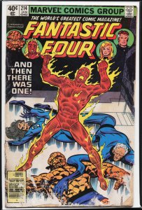 Fantastic Four #214 (1980) Fantastic Four