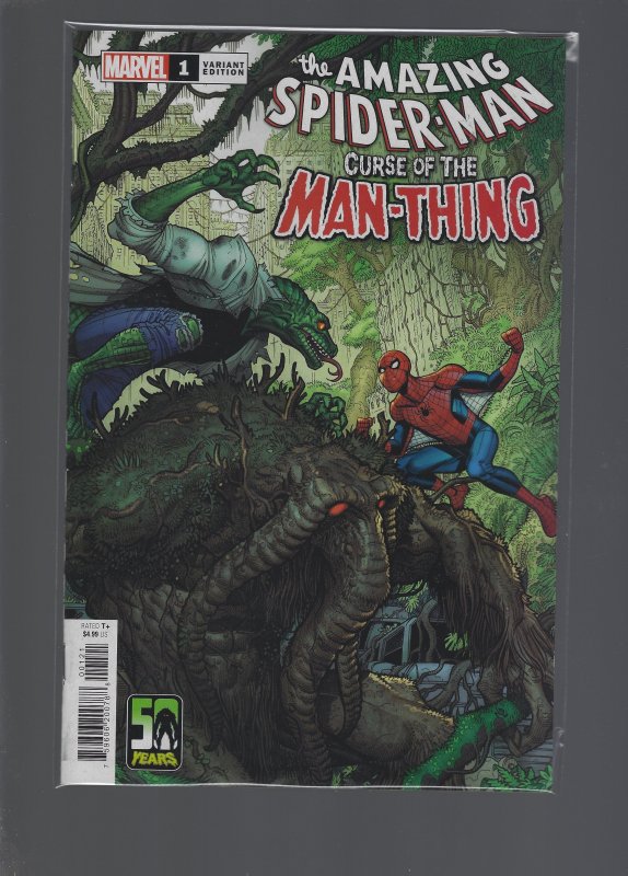 The Amazing Spider-Man: Curse Of The Man-Thing #1 Variant