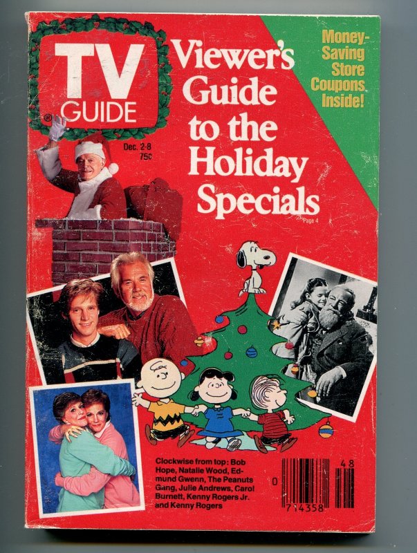 MAG: TV Guide 12/2/89 - NY Metropolitan Ed. - Holiday Specials - Bob Hope