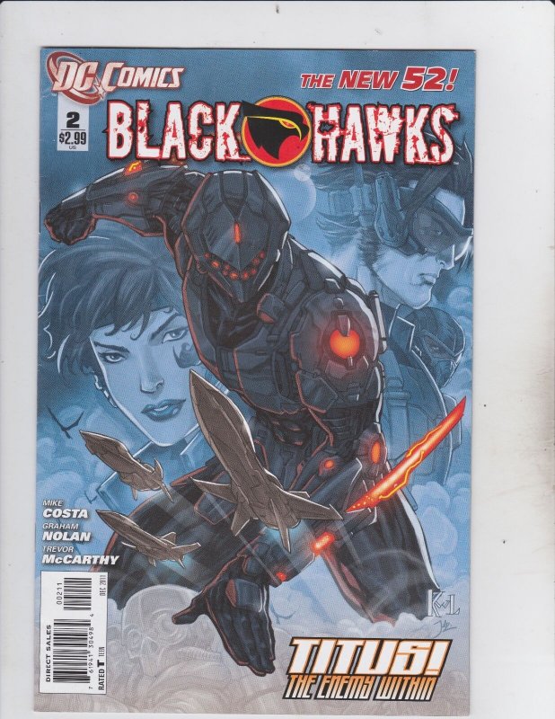 DC Comics! Black Hawks! Issue 2!