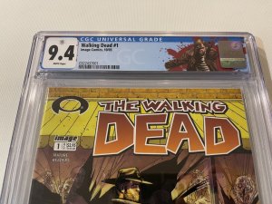 The Walking Dead #1 CGC Graded 9.4 1st PRINT Image Comic Book Robert Kirkman JH8