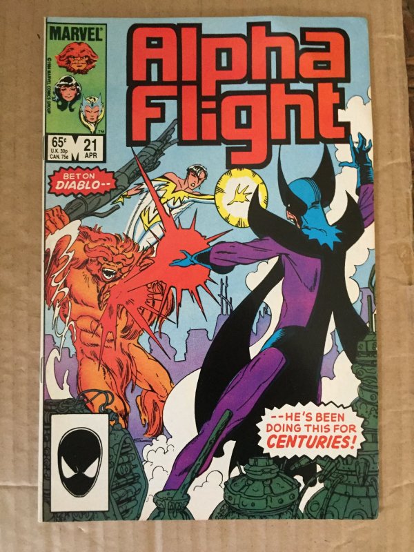 Alpha Flight #21 (1985)