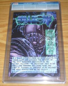 Lady Death #Â½ CGC 9.8 red velvet logo variant - wizard half - 1/2 chaos comics