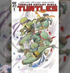 TMNT TEENAGE MUTANT NINJA TURTLES #1 1:100 INC MOMOKO VARIANT PRESALE 7/10 ☪