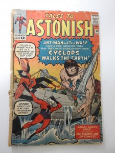 Tales to Astonish #46 (1963) FR/GD Condition 5 in tear bc tape covering tear