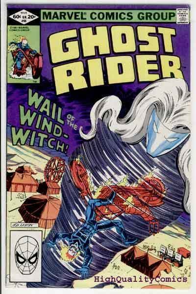 GHOST RIDER #66, FN+, Motocycle, Witch, Movie, 1973, Wind-Witch, 