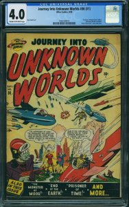 Journey into Unknown Worlds #36 (Atlas, 1950) CGC 4.0