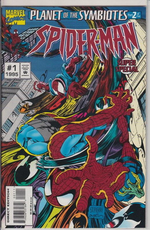 SPIDER-MAN PLANET OF THE SYMBIOTES Complete Set 1-5 5 issues NM- First Prints