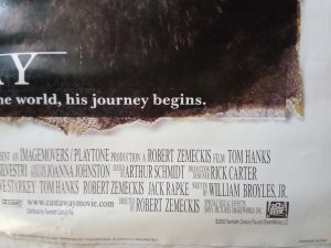 Tom Hanks: CAST AWAY Promotional poster (2000)