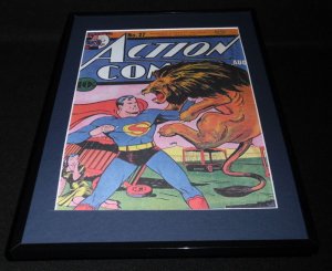 Action Comics #27 Superman Framed 11x17 Cover Photo Poster Display Official RP