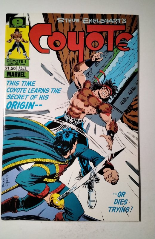 Coyote #4 (1984) Epic Comic Book J748