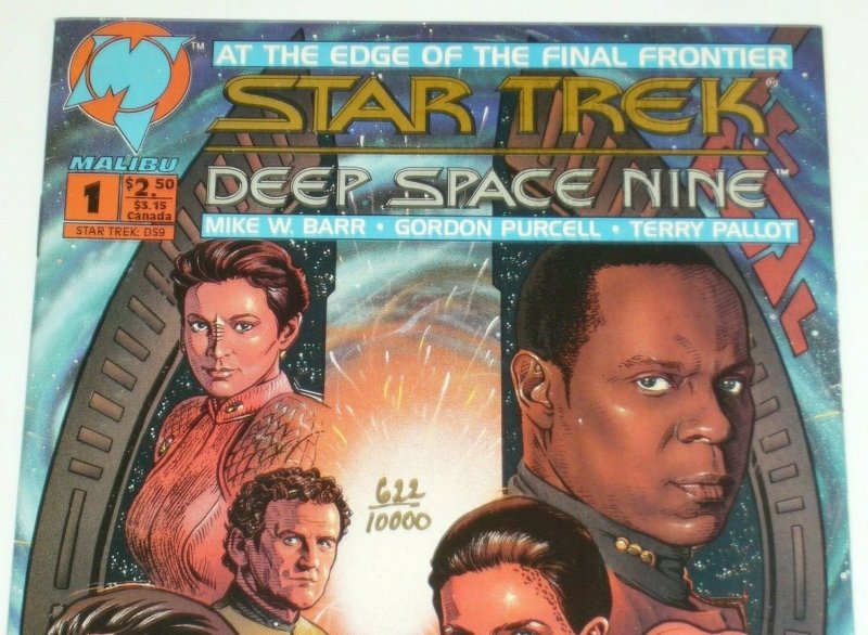 Star Trek: Deep Space Nine #1 VF/NM signed by Gordon Purcell (622 of 10,000)