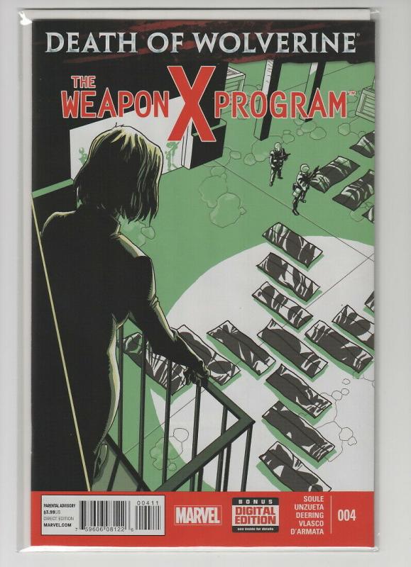 DEATH OF WOLVERINE WEAPON X PROGRAM (2014 MARVEL) #4 NM- A75519