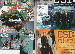 Autographed CSI – Blood Thicker Than Water One Shot