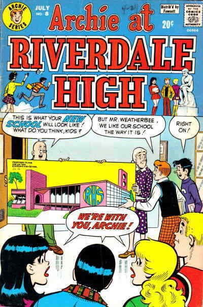 Archie at Riverdale High #8 VG; Archie | low grade comic - save on shipping - de