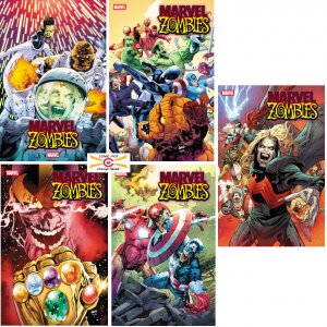 (2025) MARVEL ZOMBIES RED BAND #1-5 COMPLETE VARIANT COVER “A” SET! 1 2 3 4 5